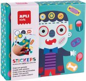 APLI Kids Stickerspel Monsters
