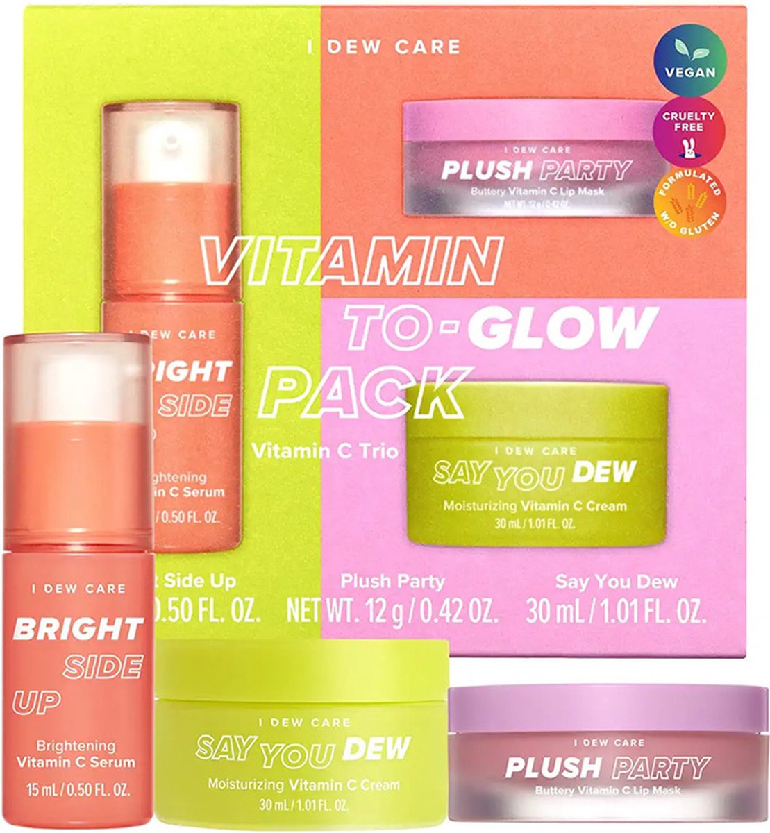 I Dew Care Vitamin To Glow Pack 15 ml / 30 ml / 12 g