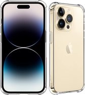 iPhone 14 Pro Shockproof case hoesje doorzichtig - iPhone 14 Pro shock proof hoesje backcover transparant