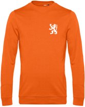 Sweater Holland Leeuw Klein Wit | Oranje Shirt | Koningsdag Kleding | Oranje | maat M