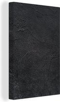 Canvas Schilderij Industrieel - Beton - Grijs - Vintage - Rustiek - 60x90 cm - Wanddecoratie