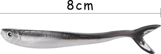 Kunstaas- hengelsport - roofvissen - 10 stuks - softbait - snoek- baars