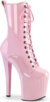 Pleaser - ENCHANT-1040 Plateau Laarzen, Paaldans schoenen - US 9 - 39 Shoes - Roze