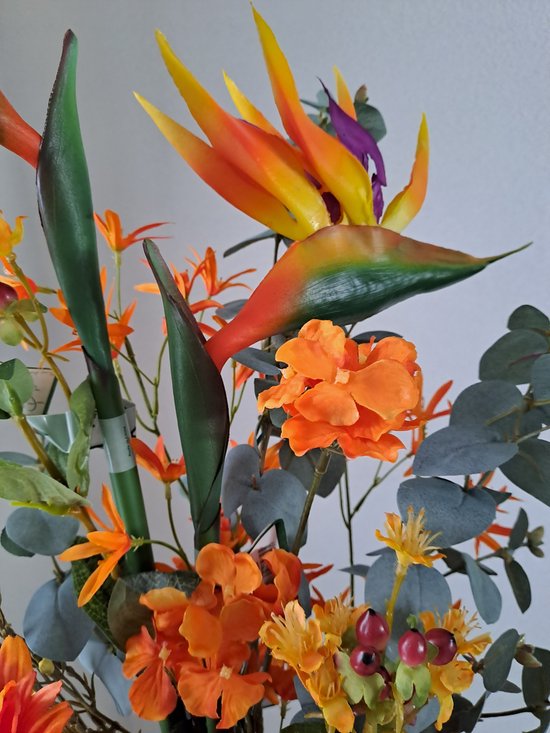 Bouquet de fleurs en soie automne