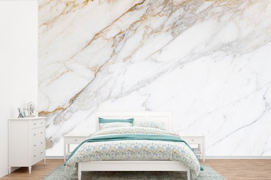 Papier peint photo peint photo vinyle - Fond marbre Classique largeur 360 cm x hauteur 240 cm - Tirage photo sur papier peint (disponible en 7 tailles)