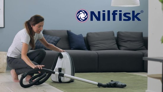 Nilfisk Elite RCL14E08A2 Stofzuiger Rood - Anti-Allergie Met HEPA-Filter