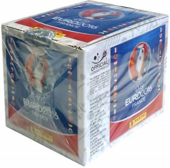 Afbeelding van het spel UEFA Euro 2016 - Panini Sticker box - 50 Packs