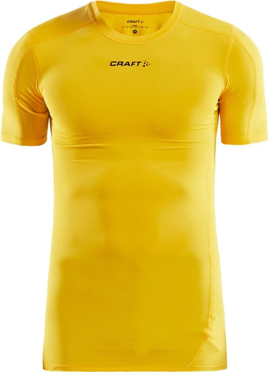 Craft Pro Control Compression Tee 1906855 - Sweden Yellow - XS