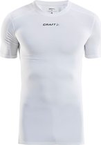 Craft Pro Control Compression Shirt - Wit | Maat: S
