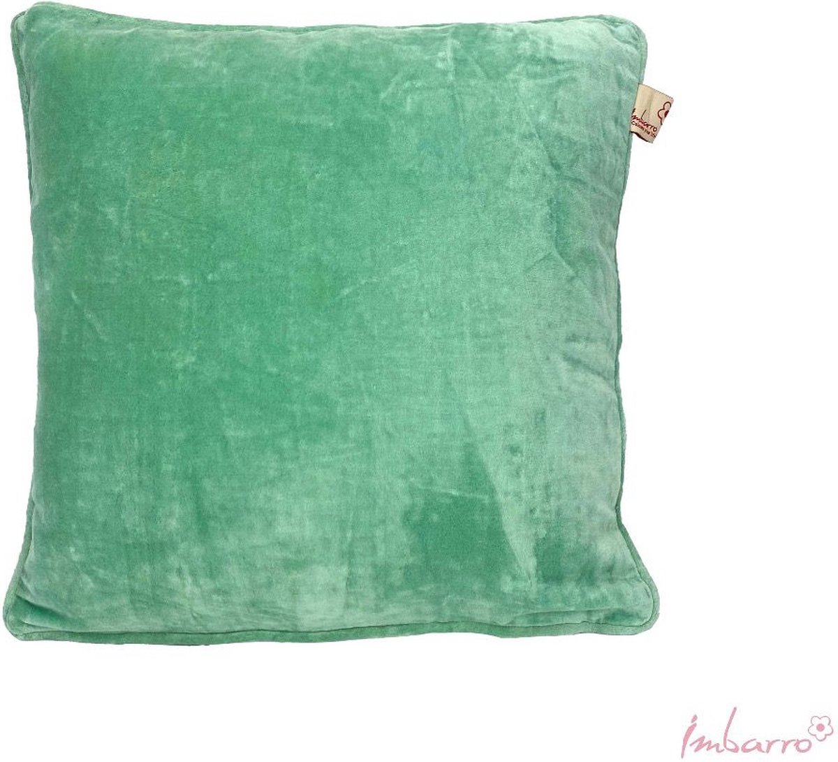 Imbarro - Sierkussen 'Ruby' (45cm x 45cm, Mint)
