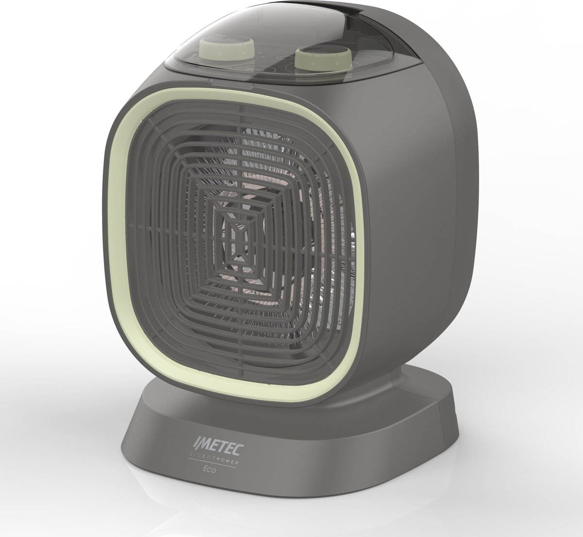 Imetec Silent Power Eco Binnen Groen, Grijs 2100 W Ventilator elektrisch verwarmingstoestel