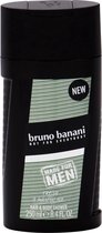 Bruno Banani - Made for men - Shower Cheveux & Corps - 250 ml - Gel Douche Homme - Set Discount 3 Pièces - Astuce Cadeau !! - Saint - Noël