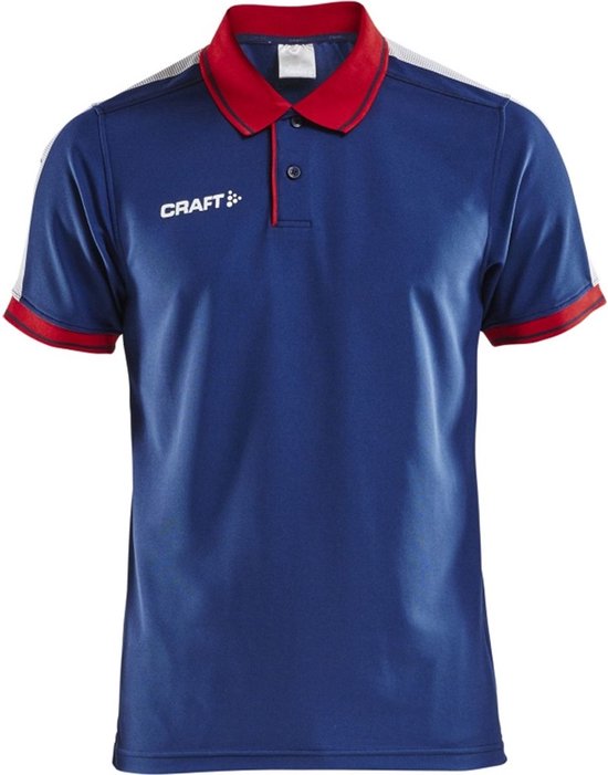 Craft Pro Control Poloshirt M 1906734 - Navy/Bright Red - S