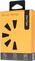 PenTips Lite | Zwart | Hogere Kwaliteit Siliconen | Apple Pencil Nib