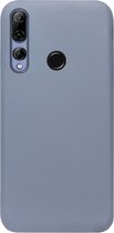 ADEL Premium Siliconen Back Cover Softcase Hoesje Geschikt voor Huawei P Smart Plus 2019 - Lavendel