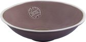 Bowls and Dishes WateR Slakom | Saladekom | Saladeschaal | Aardewerk Schaal 29 cm Taupe