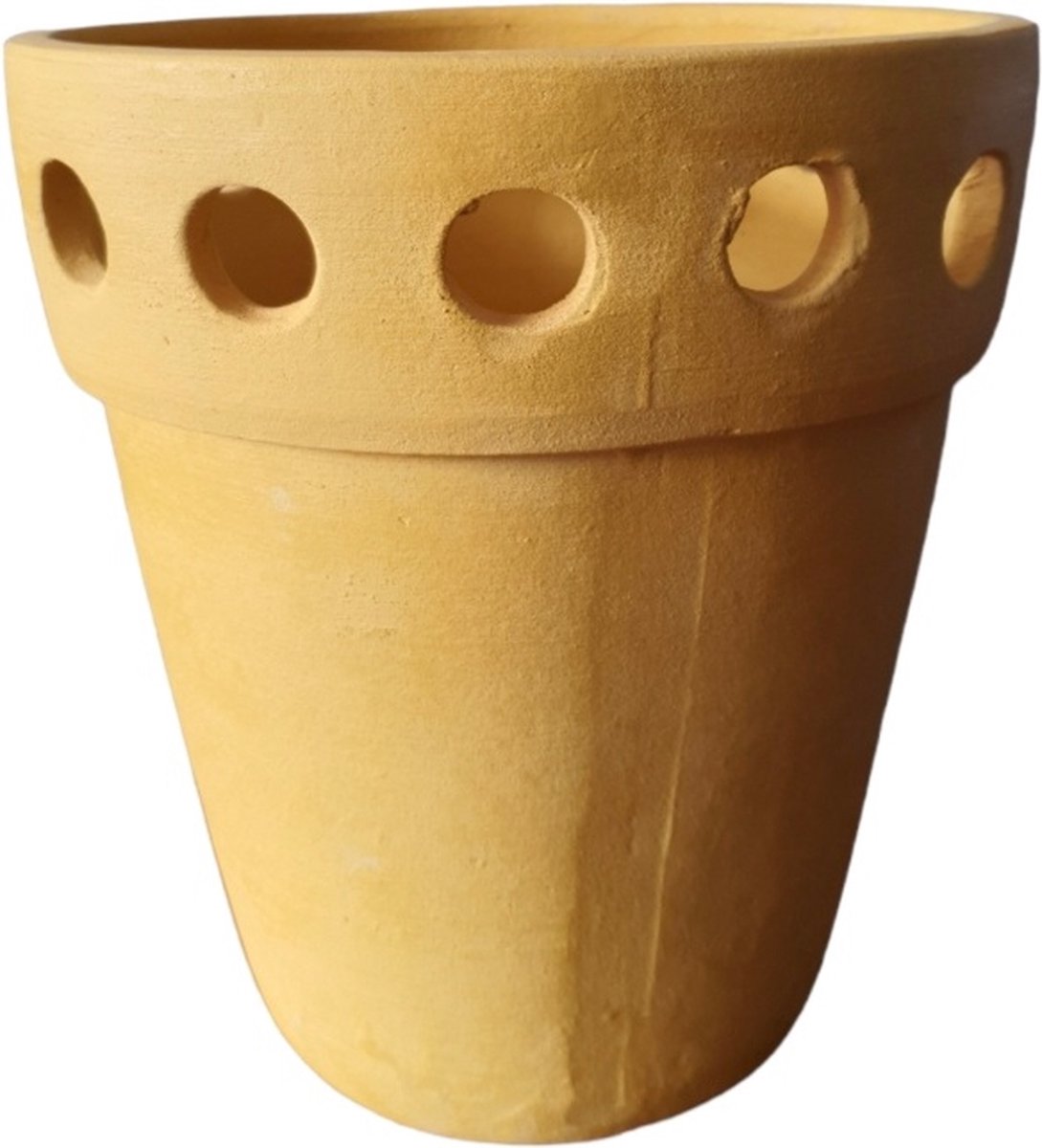 Mica Decorations Bloempot Taza Geel -Terracotta- H29,5 x D27,5cm