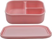 KOOLECO® siliconen bento lunchbox - crystal rose