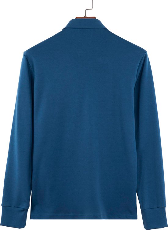 hajo - Klima Light - heren - pyjama - pyjama - strijkvrij - katoen, marine/grijs melange, 60 hajo - Klima Light - heren - pyjama - pyjama - strijkvrij - katoen, marine/grijs melange, 60