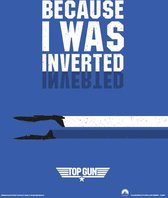 Top Gun Inverted Art Print 30x40cm | Poster