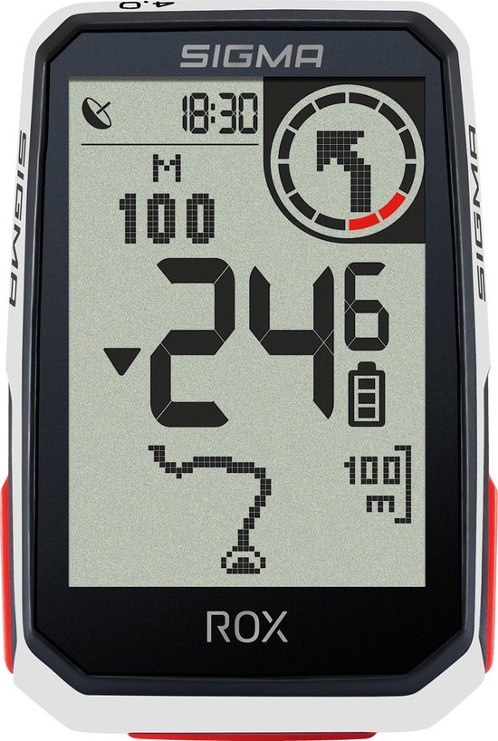 Sigma GPS Fietscomputer Sigma ROX 4.0