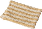 Quax Natural Muslin Tetra doek - 70x70cm - Saffran Stripes