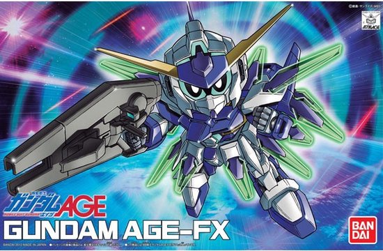 Gundam SD BB Senshi Gundam Age-3 - Model Kit, Kit Di Montaggio Modello