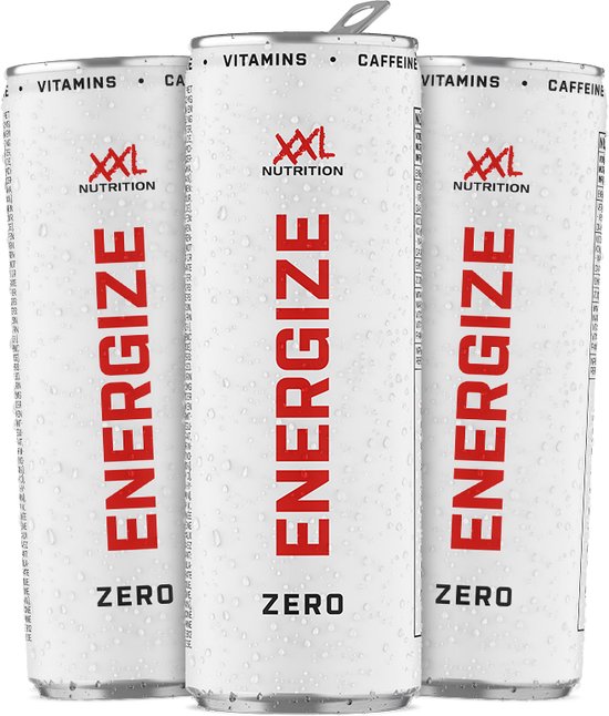 Energize! Sugar Free Energy Drink White 330ml 6Pack