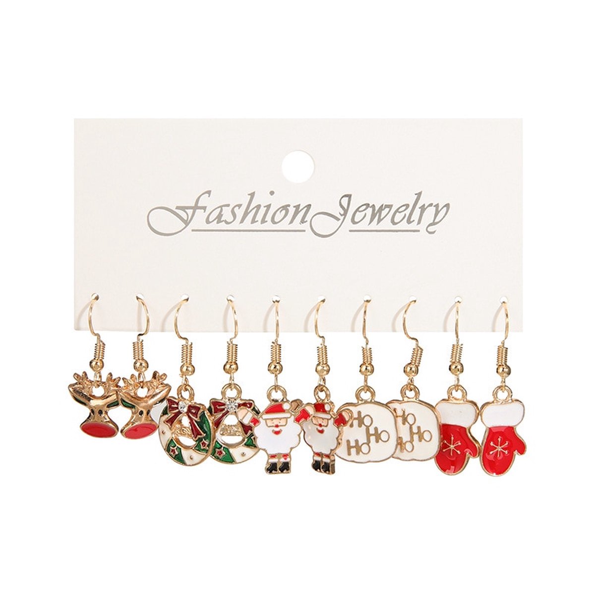 Kerst Oorbellen Kerst Oorhangers Christmas Earrings Feestelijke