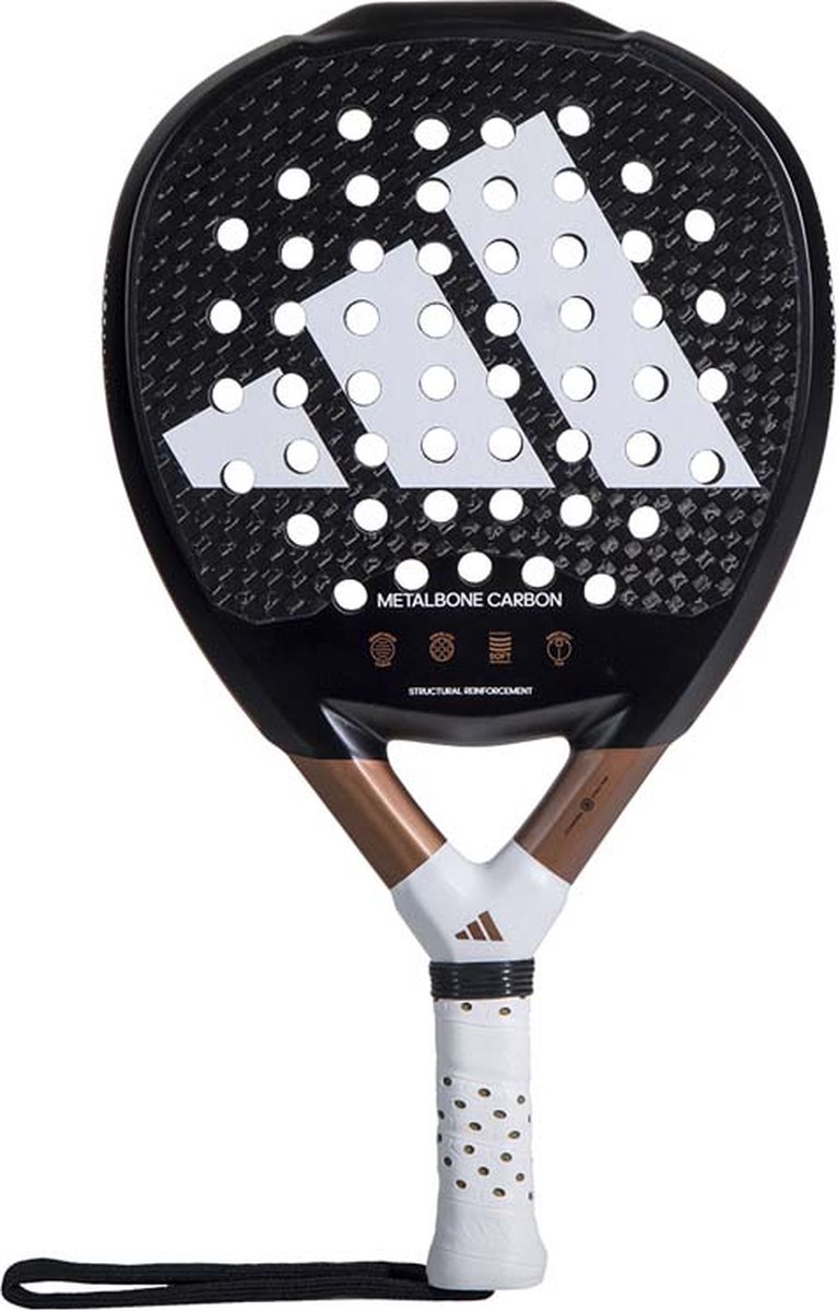 Padel Rackets Brown ADIDAS Padelracket Metalbone Carbon 6K Zwart Brons | bol.com