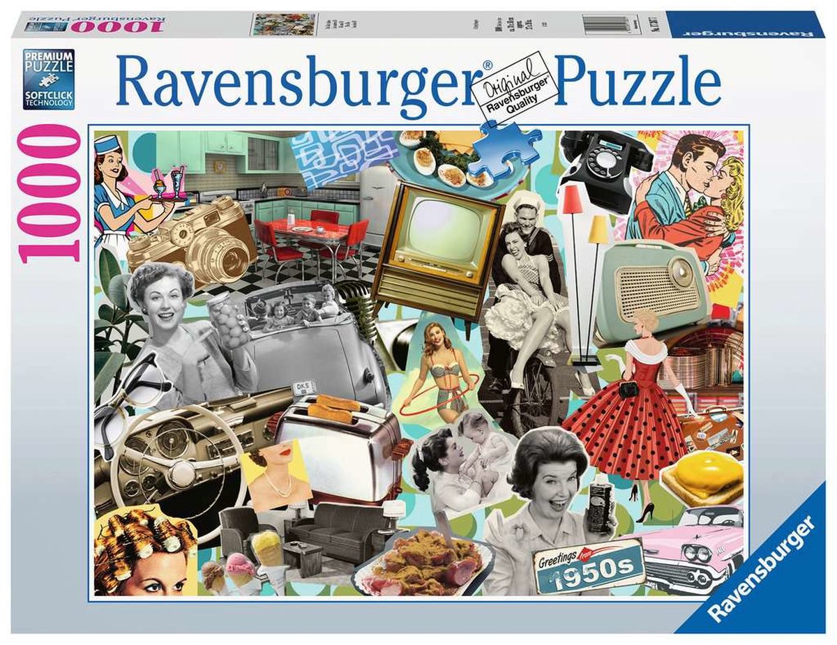 De Jaren 50 Puzzel (1000 stukjes)