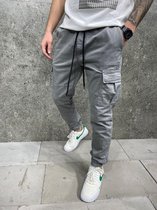 Cargobroek met Zakken Jongens Mannen  Hip Hop 2023 Joggingbroek Joggers Broek Tactische Heren Broek Cargo Mannen Kleding - - W31