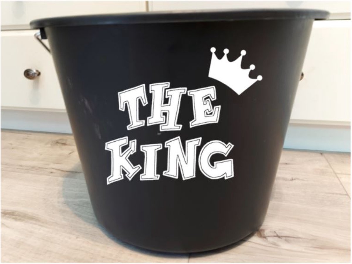 Goedkoopste Bedrukte emmer The King