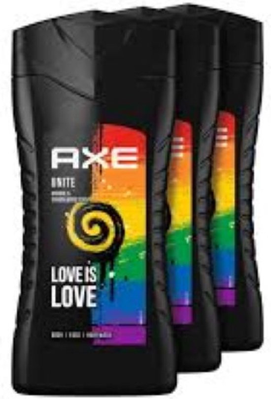 AXE Love is Love Douchegel Voordeelverpakking 3 x 250 ml