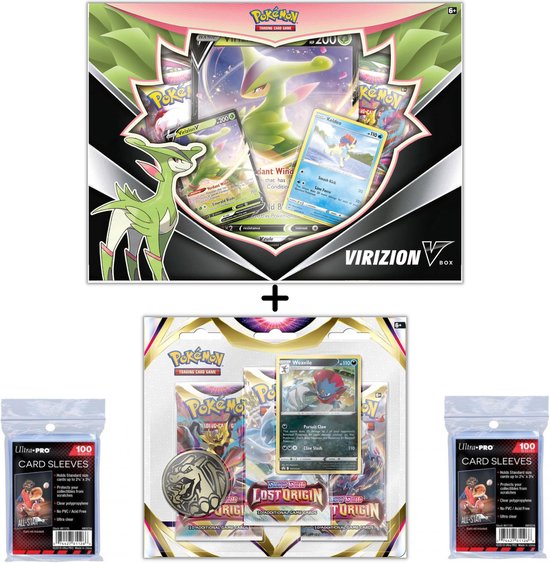 Afbeelding van het spel Pokemon Virizion V Box Cadeau Set