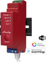 Shelly 1Pro PM Shelly Schakelactor Bluetooth, WiFi