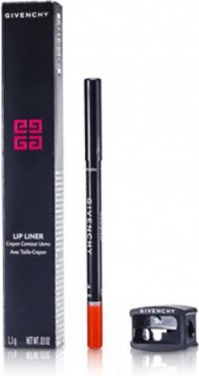 Givenchy Lip Liner 04 Lip Orange Lip Liner Pencil Waterproof With Sharpener