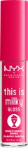 NYX Professional Makeup This Is Milky Gloss - Mixed Berry Shake - Lipgloss - 4 ml