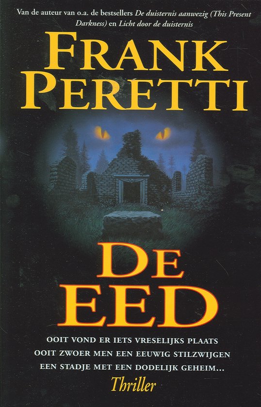 Cover van het boek 'De eed' van Frank E. Peretti