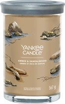 Yankee Candle - Grand Gobelet Signature Ambre et Bois de Santal