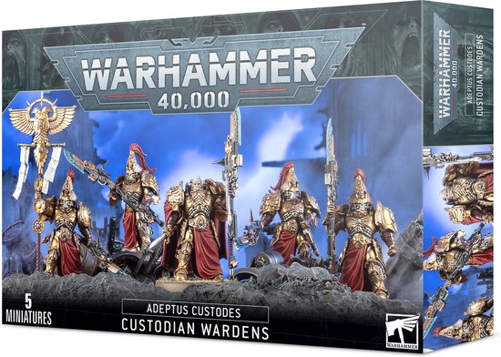 Afbeelding van het spel Games Workshop: Warhammer 40,000 - Adeptus Custodes: Custodian Wardens