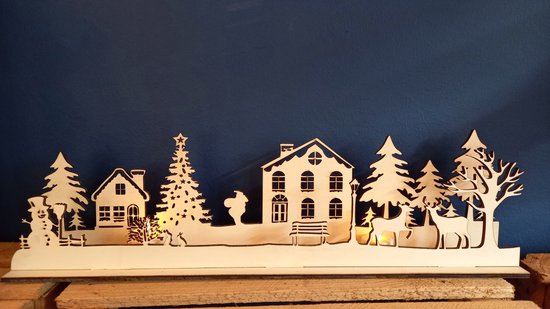 Winterlandschap (Kerst) - Kerstdorp