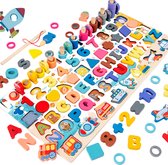 Wisely Montessori Speelgoed Set – Educatief Speelgoed – Stimuleert Ontwikkeling Kinderen – Speelgoed Jongens en Meisjes – Babyspeelgoed - Ontwikkelingsspeelgoed
