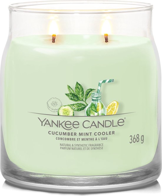 Yankee Candle - Concombre Menthe Cooler Signature Medium Jar