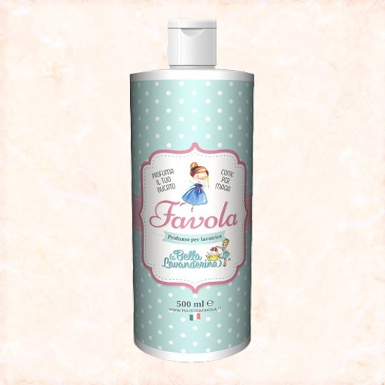 Wasparfum | Favola | 500ML | Bloemige tonen, houtachtige en zachte nuances