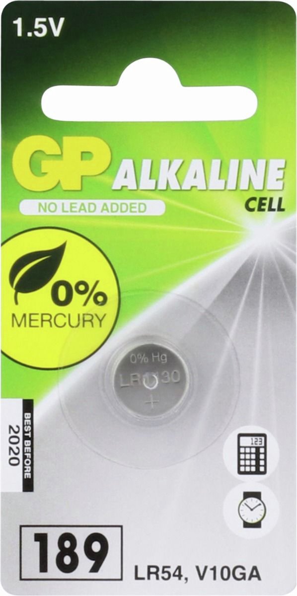 Gp Batteries Lr54 Knoopcelbatterij
