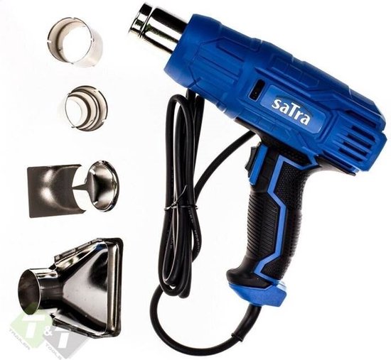 Pistolet à Air Chaud Cecotec HellGun 200 - 450W Jusqu'à 570°C Avec 3 Buses Et Câble 1.5m