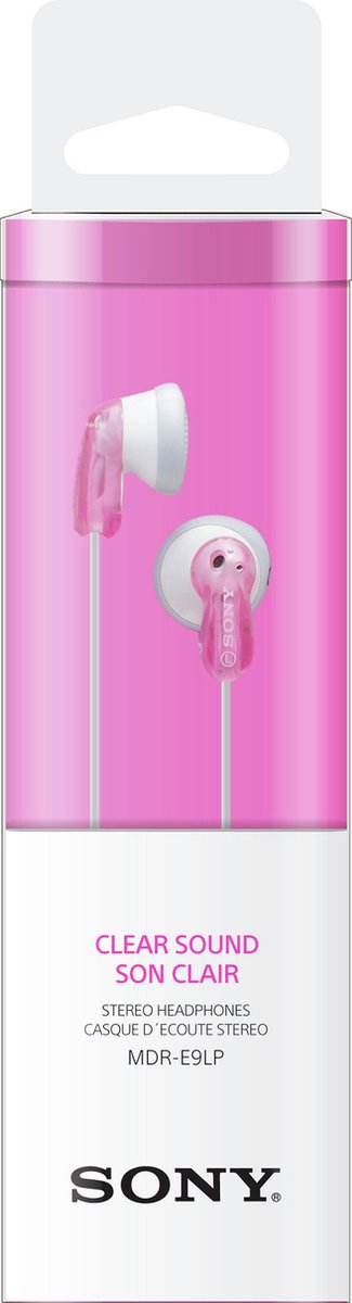 Sony MDR-E9LP - In-ear oordopjes - Roze