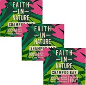 FAITH IN NATURE - Shampoo Bar Dragon Fruit - 3 Pak