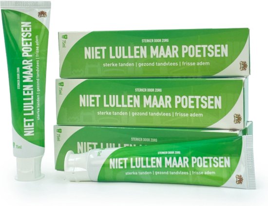 Tandpasta "Niet lullen maar poetsen" ROTTERDAMS | bol.com
